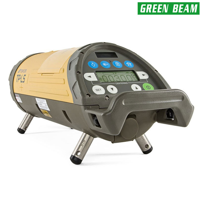 Topcon TP-L6BG Pipe Laser Economy Package - GREEN Beam with LED Plumb 1034437-07