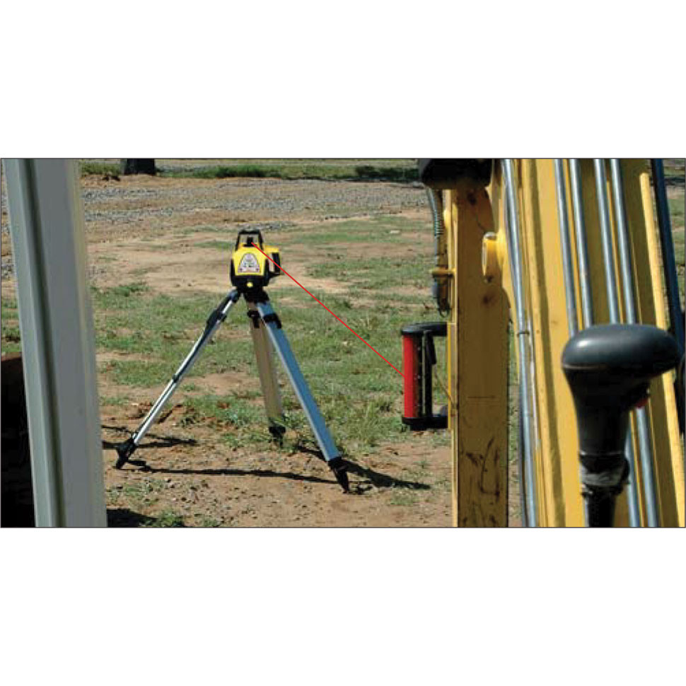 Leica LMR240 Laser Machine Display Receiver ideal for Backhoes and Mini-Excavators : 773569 view 4