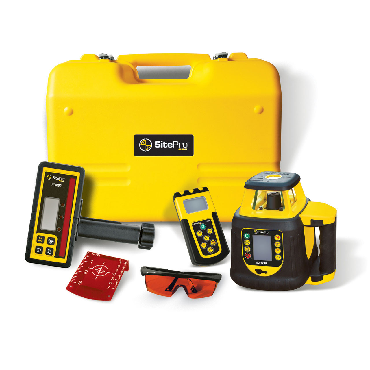 SitePro RL322GR Dial-IN Dual Grade Rotary Laser with Vertical Allignment view 7