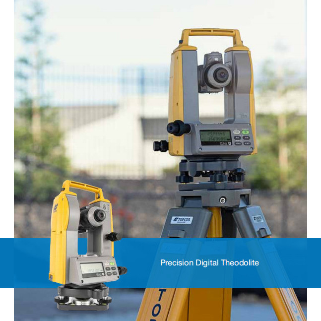 Topcon DT305 Digital Theodolite Kit with 5 Second Accuracy - Model 1034419-04 view 3