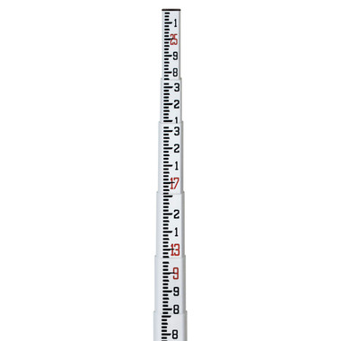 SitePro 11-SPR25-C 25-foot SVR Type Fiberglass Grade Rod - Measurement in INCHES view 2