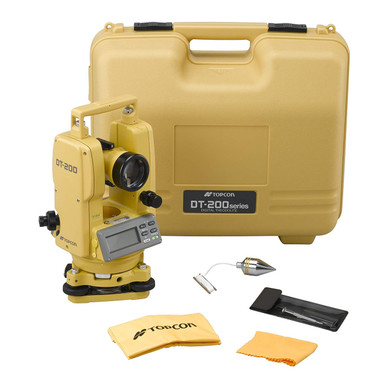 Topcon DT307L Digital Theodolite Kit with Laser and 7 Second Accuracy - Model 1034419-07 view 4