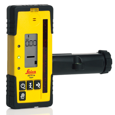 Leica Rugby 680 K1 Automatic Dual Slope Laser Package (6006010-K1) with Deluxe RE160 Receiver - Rechargeable, Tripod and Rod TENTHS view 5