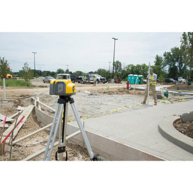 Spectra Precision LL1505C-1 Laser level Package with HL450 Receiver, TENTHS Rod, Tripod and Large Case - RECHARGEABLE view 5