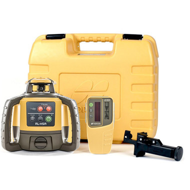 Topcon RL-H5A Self-Leveling Laser PS.DB2 Kit with LS-80X Receiver,  Measuring Rod INCHES and Tripod - 1021200-49-K2 (RECHARGEABLE)