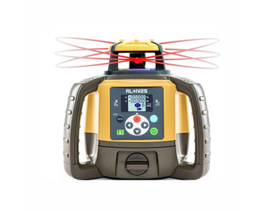 Topcon RL-HV2S Self-Leveling Dual Grade Laser Complete Kit with LS-100D Receiver, Inches Rod and Tripod / Rechargeable - 1051612-22-K2 view 3