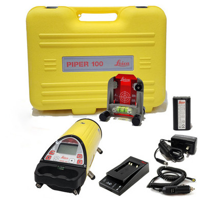Leica Piper 100 Pipe Laser Package - Red Beam