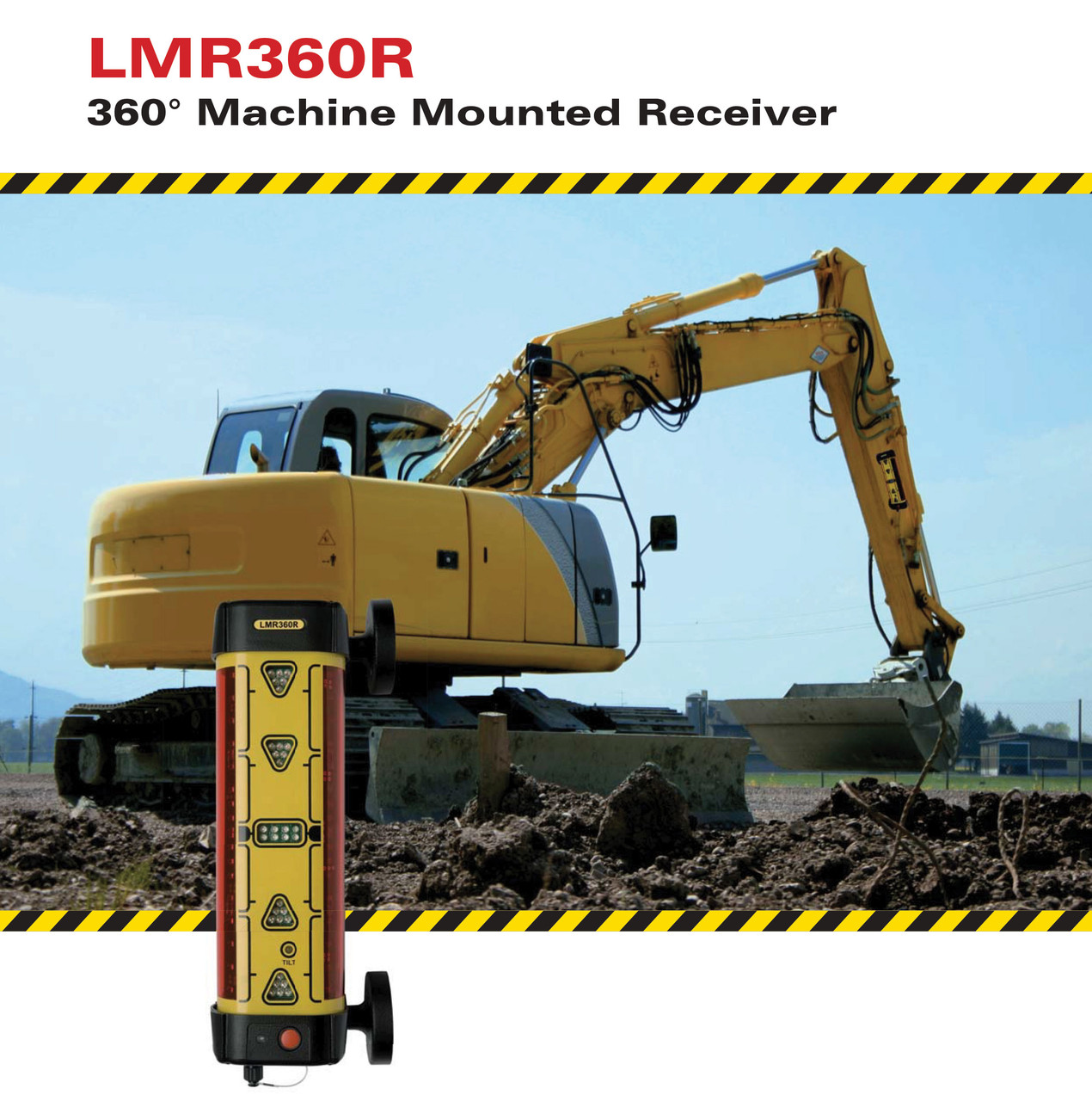 Leica LMR360R 6003355 Machine Receiver Package with Magnetic Mounts
