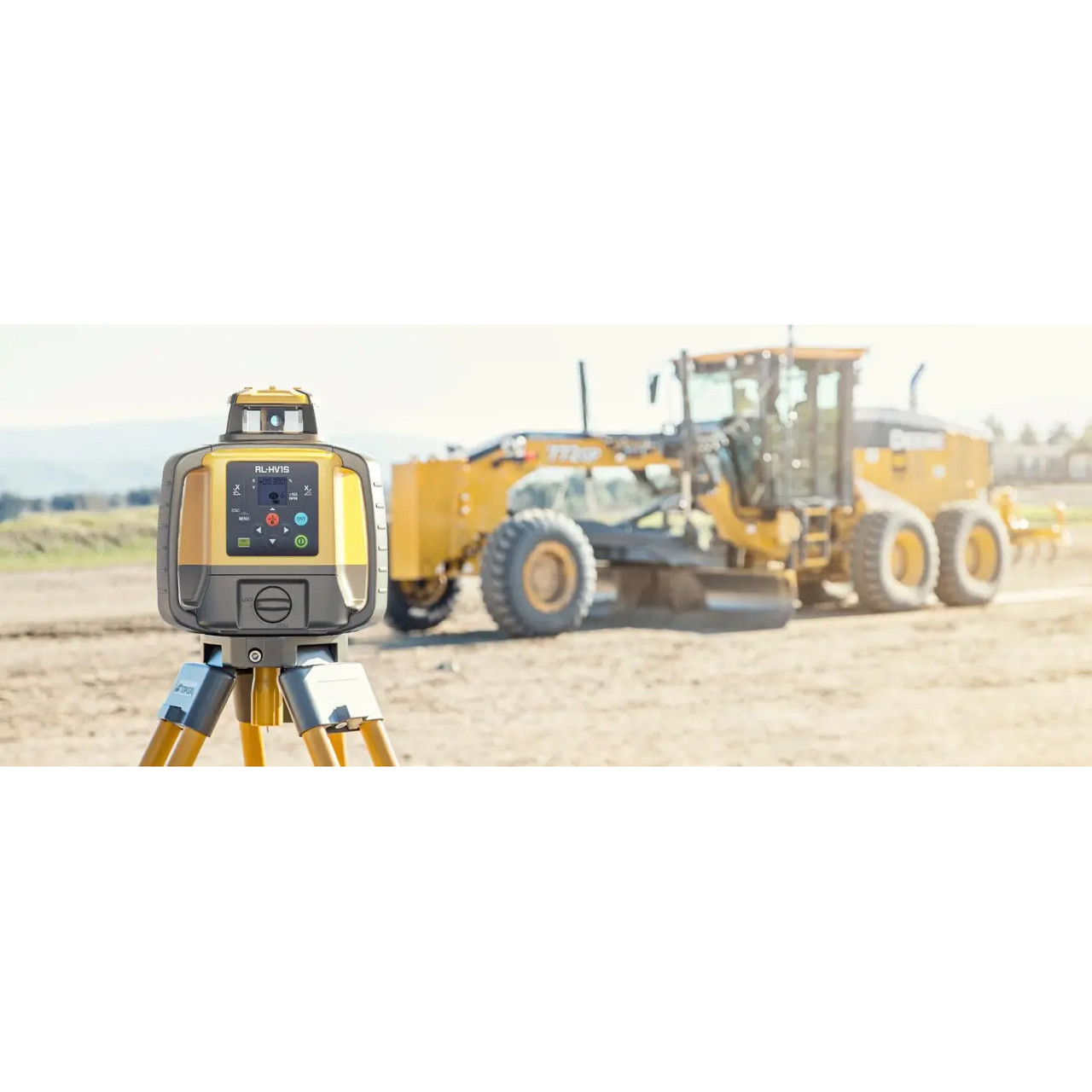 Topcon RL-HV1S Self-Leveling Single Grade Laser RB Kit with LS-100D Receiver and Rechargeable Batteries- 1051612-29 view 7