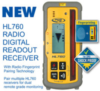 Spectra Precision HL760-NB Laser Receiver (Radio) NO Bracket