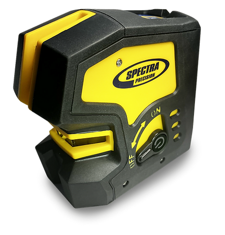 Spectra Precision LT20XG Cross-Line Laser — Built for Jobsite Toughness and Interior Precision
