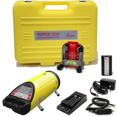 Leica Piper 200 Pipe Laser Package with Alignmaser…