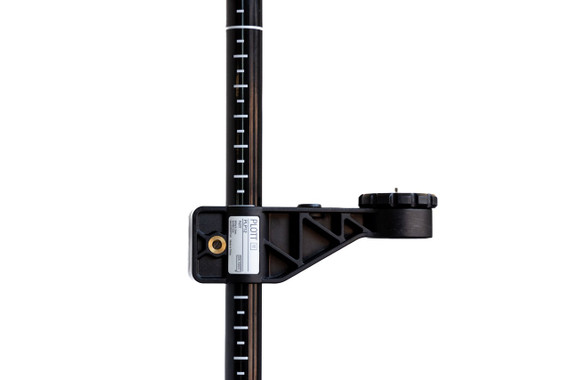 Plott PLP12 fully extended to 13.5 feet showing all five modular aluminum sections assembled