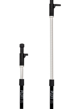 Plott PLP12 complete kit showing all included accessories carrying bag base and laser mount