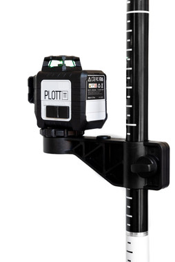 Plott PLP12 measurement markings every half inch inch 6 inch and 12 inch on aluminum pole sections