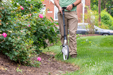Plott Carta measuring flower bed residential landscaping