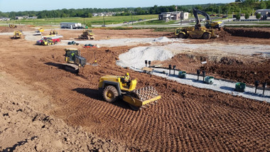 Plott Carta measuring wheel grading earthwork site survey