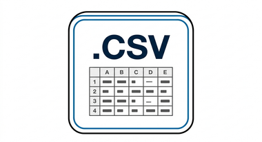 CSV export icon
