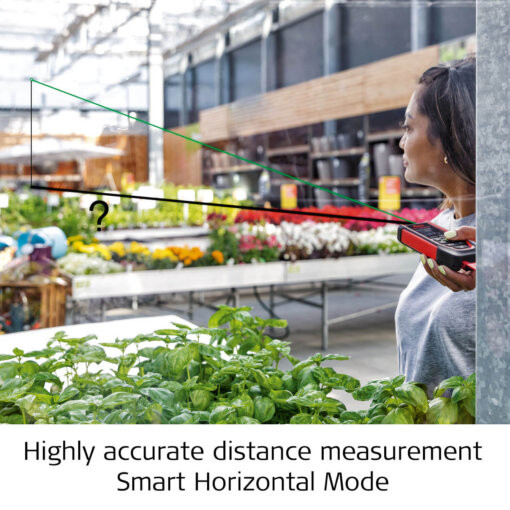 Leica DISTO D2G-2 Smart Horizontal Mode measurements
