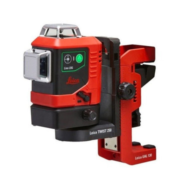 Leica Lino L6G on the Twist 250 magnetic adapter with the UAL 130 wall mount adapter