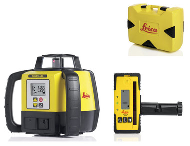 Leica Rugby 680 rotary laser package 6006007 with Rod Eye 140 Classic