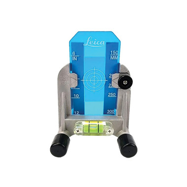 Leica 915443 blue target assembly with 300 mm insert for the green-beam Piper 200G