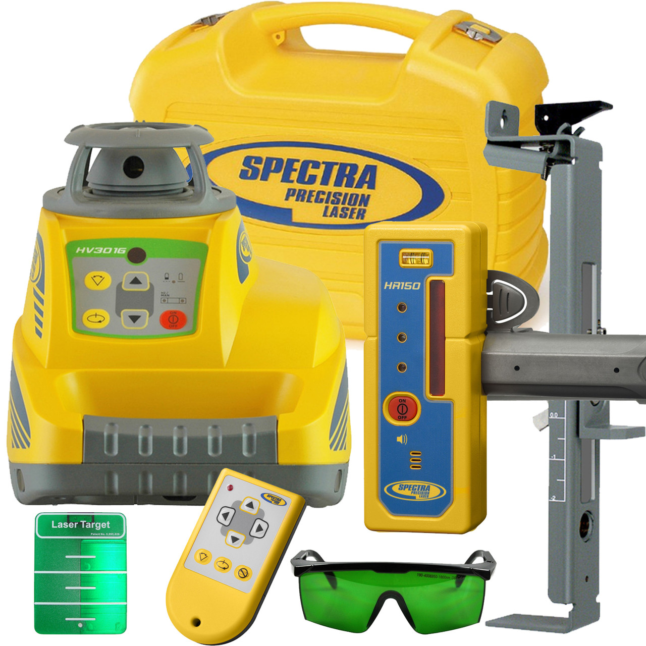 Spectra Precision HV301G-2 Rugged Green Beam Laser System for Interior Construction view 5