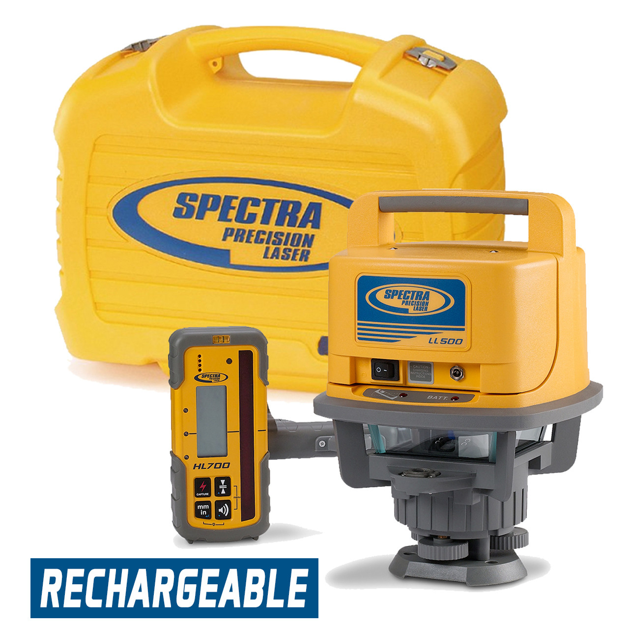 Spectra Precision LL500-4 Long Range Laser Package - RECHARGEABLE view 3
