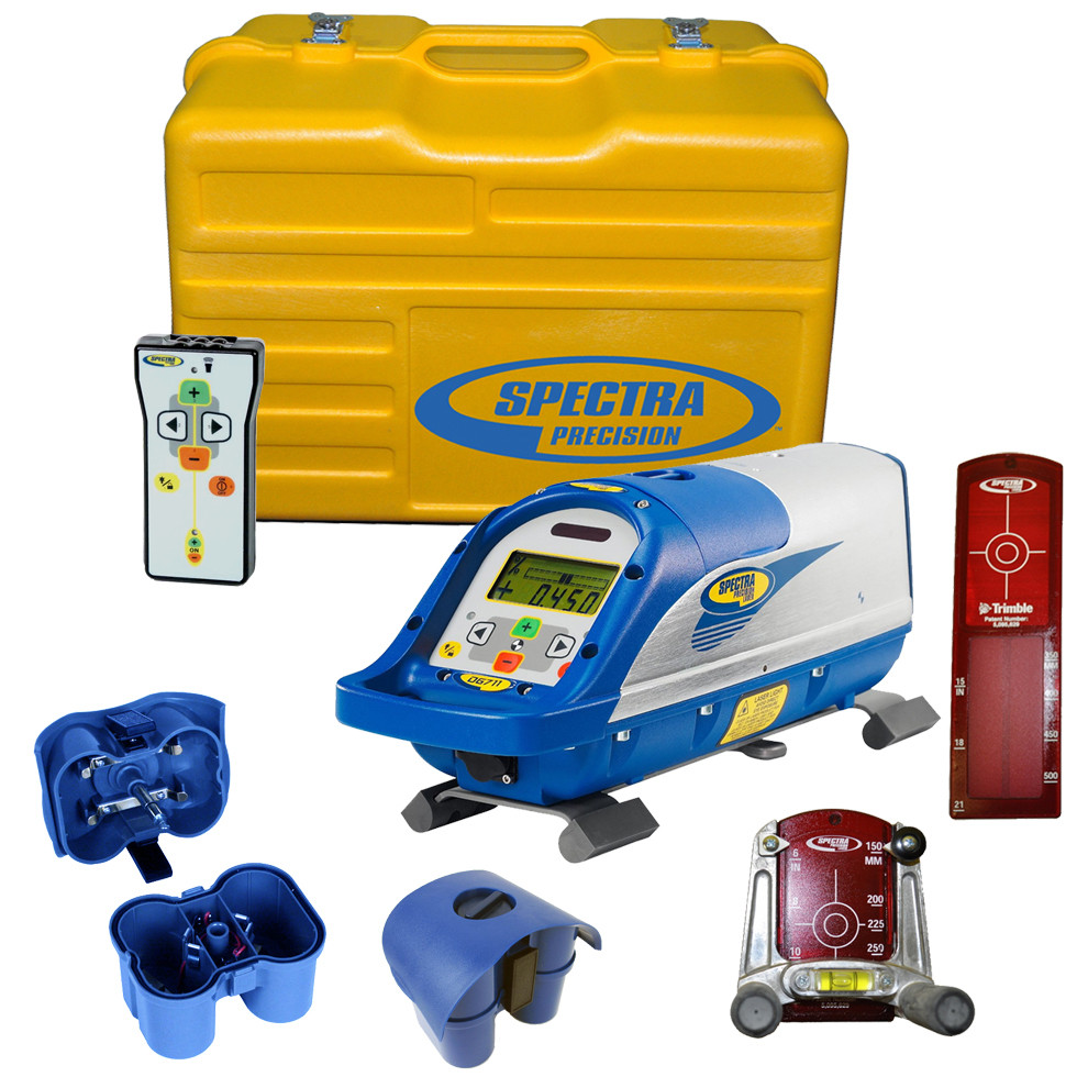 Spectra Precision DG711 Pipe Laser Standard Package NiMH Rechargeable view 6