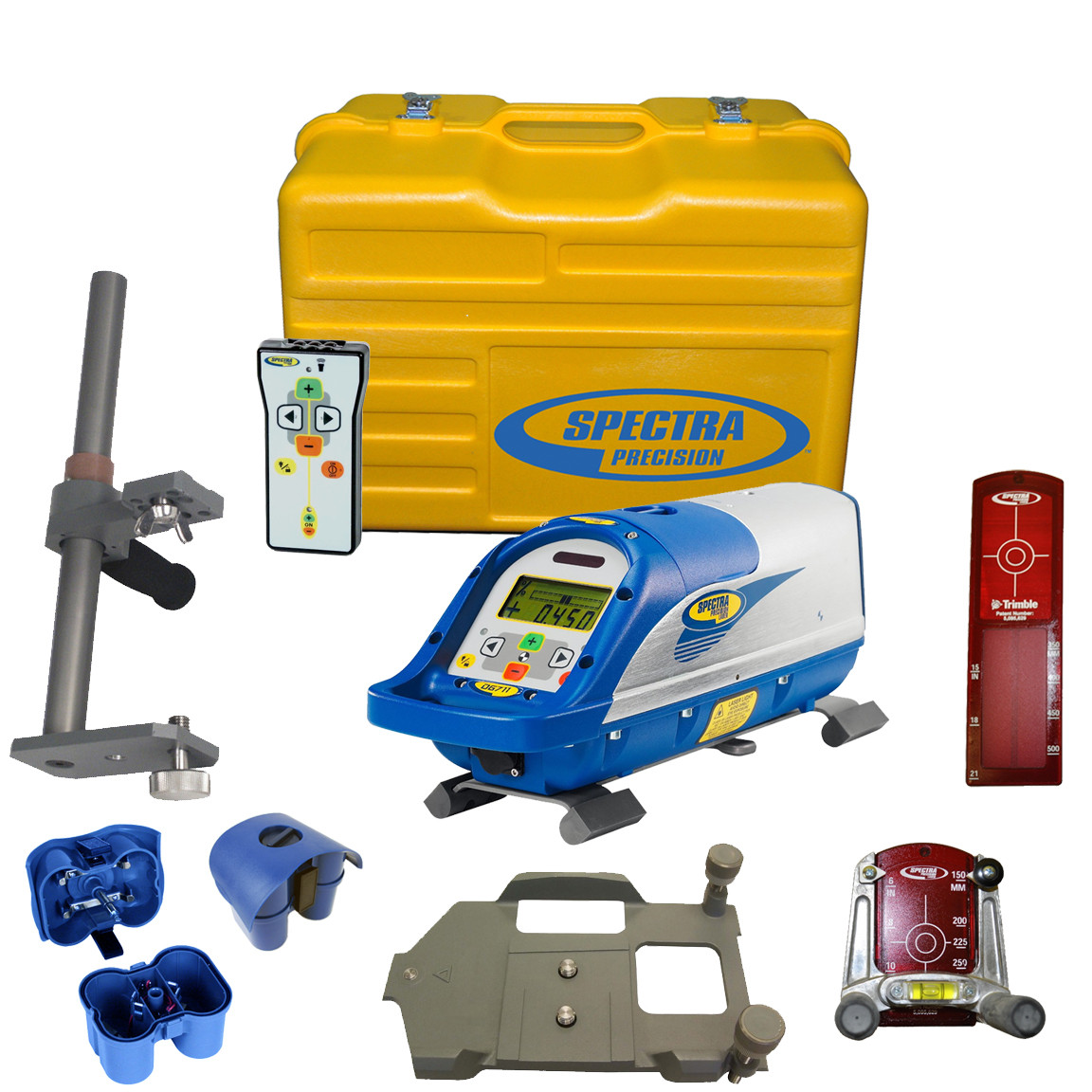 Spectra Precision DG711-6 Pipe Laser Vertical Pole Assembley - metric view 6
