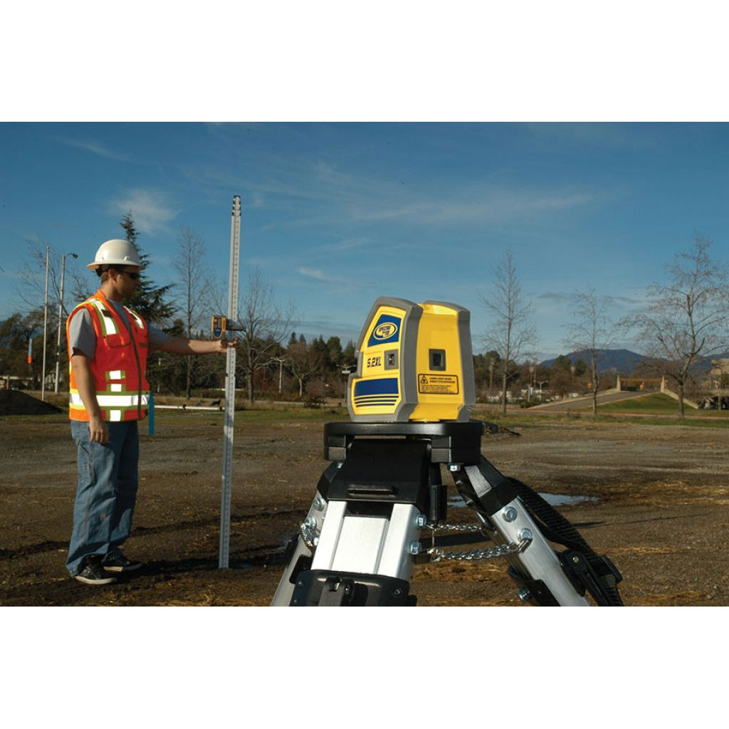 Topcon RL-200 2S (314920762-2T) Dual Slope Grade Laser Package, LS-80X Receiver, Inches Rod and HD Tripod - Rechargeable view 17