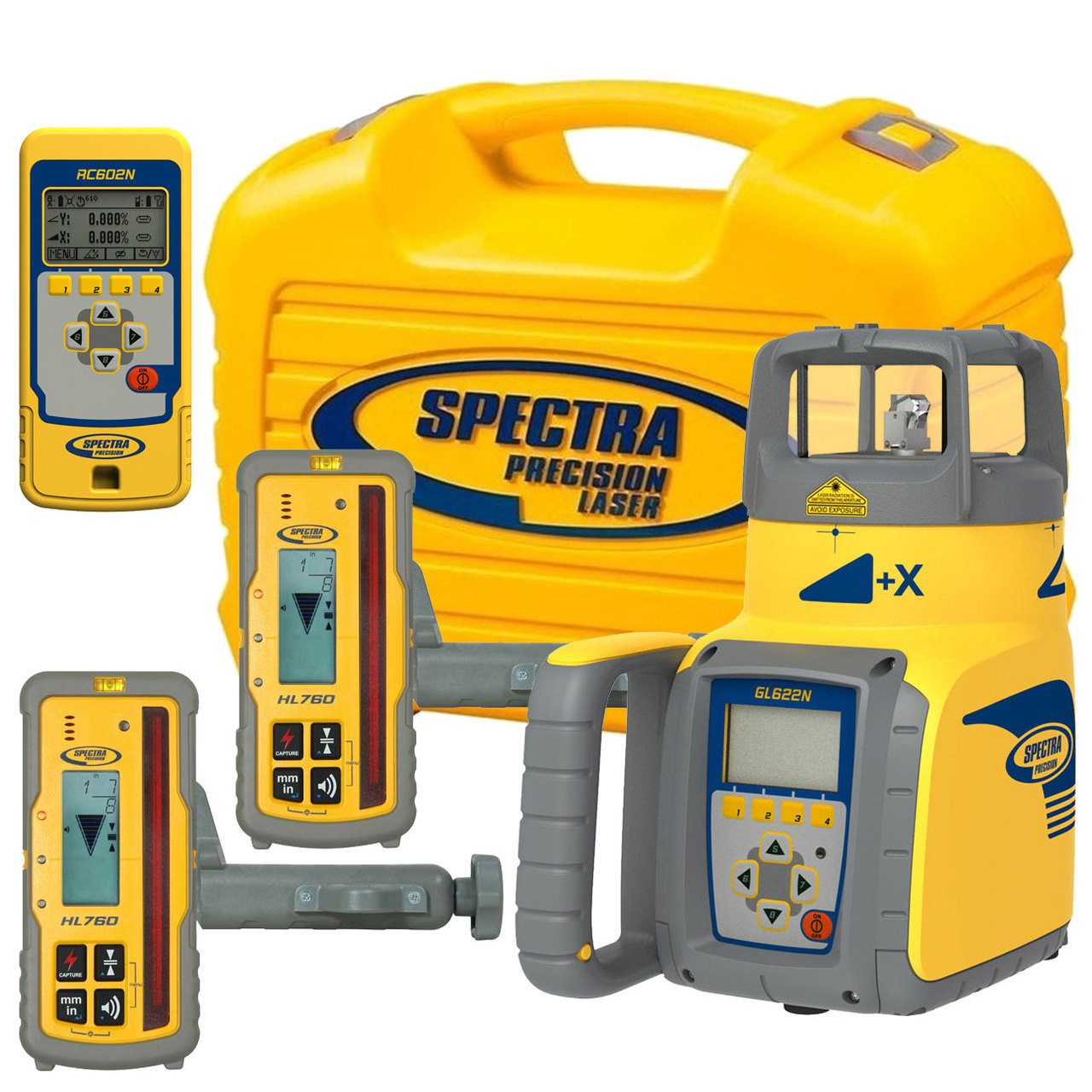 Spectra Precision GL622N-1 Dual Grade Laser with…
