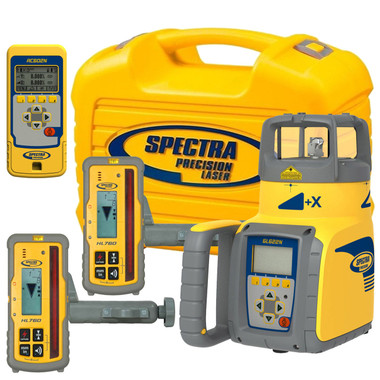 Spectra Precision GL622N-1 Dual Grade Laser with (2) x HL760
