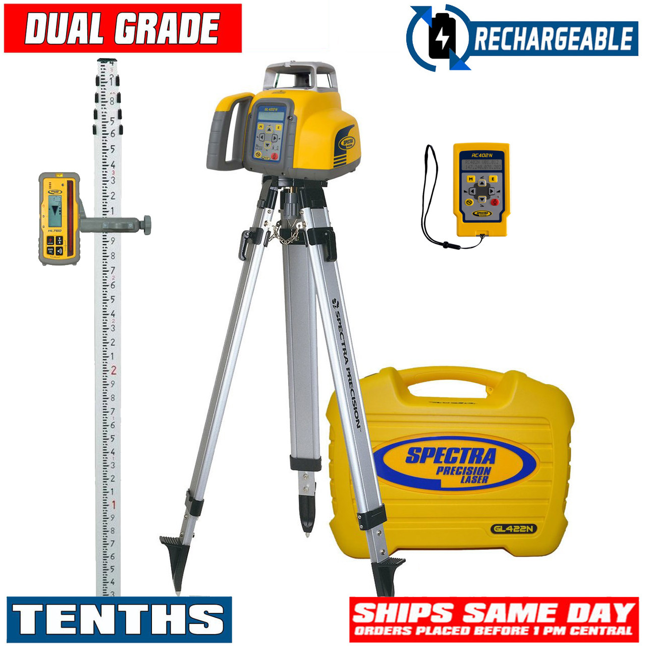 David White SitePRO 27-RD-202 Digital Readout Receiver with Large Capture Height view 7