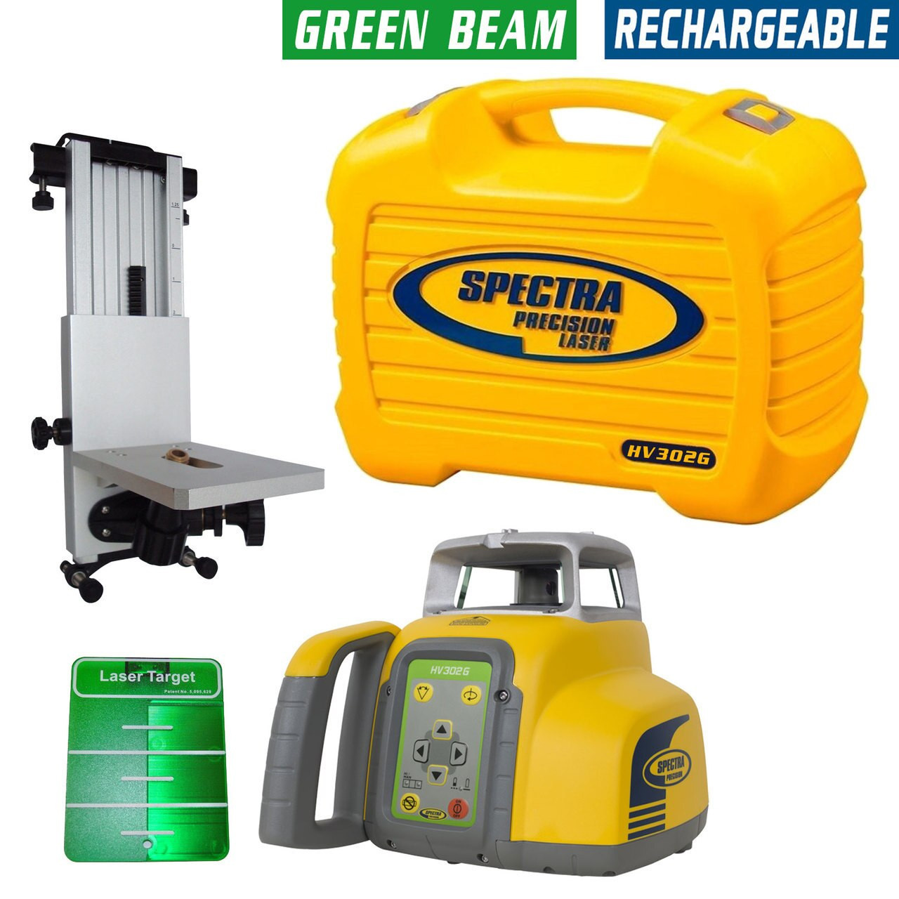Spectra Precision HV302G-1NR Green Beam Laser Package - NO REMOTE view 7