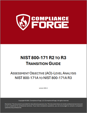 NIST SP 800-171 Rev 3 Transition Guidance
