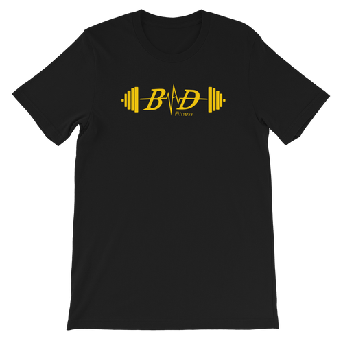 Yellow Logo B.A.D. T-Shirt (unisex)