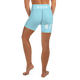 Sky Blue & White B.A.D. Yoga Shorts