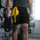 Alpha Luna "Yellow" Men's Athletic Shorts