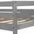 Twin over Twin/King Bunk Bed with Twin Size Trundle