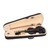 New 4/4 Acoustic Violin Case Bow Rosin Black