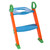 20''H Potty Training Toilet Seat for Kids with Adjustable Step Stool Ladder, Splash Guard Comfotable and Anti-Slip Pad , Blue + Green + Orange XH