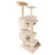 52" Solid Cute Sisal Rope Plush Cat Climb Tree Cat Tower