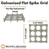 Flat Spike Grid- Timber Construction MADE IN USA