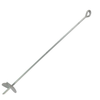 5/8" x 48" w/6" Helix GALVANIZED -Individual