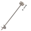 5/8'' x 24'' Galvanized HDPE Pipe  Anti Flotation Anchor w/ Split bolts