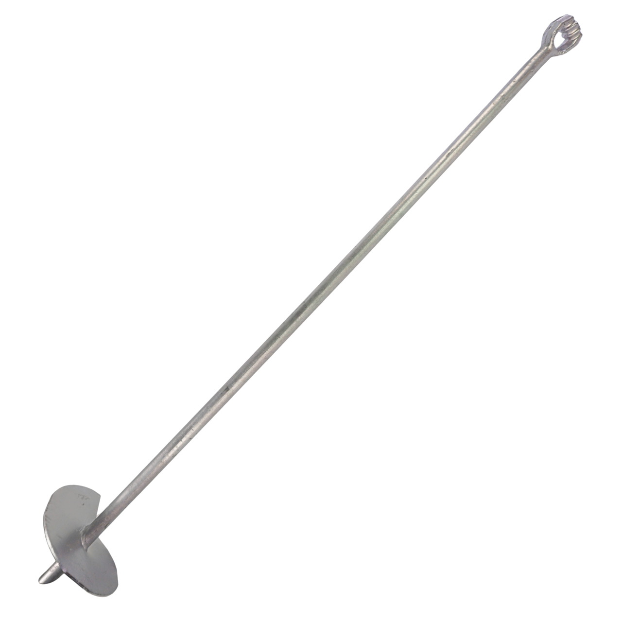 1 1/4'' x 66'' w/ 10'' Helix Galvanized Triple Eye- Individual