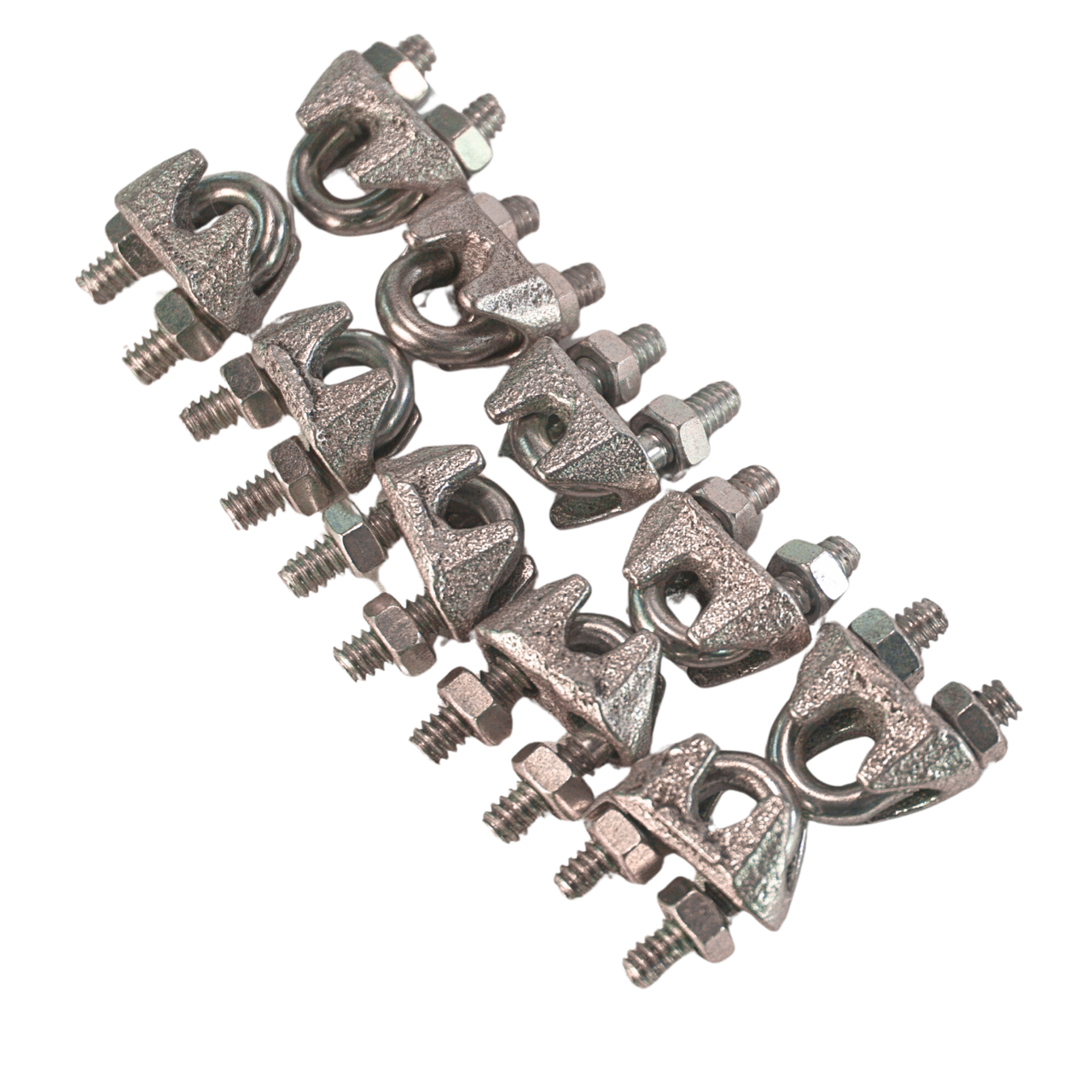 1/8'' Cable Clamps Pack of 10