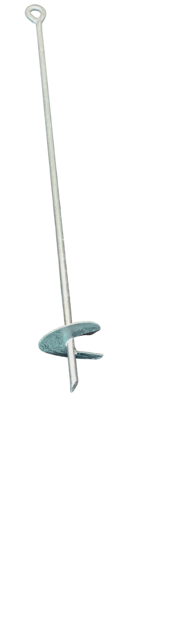 HEAVY DUTY - 3/4" x 48" with 6" Helix Screw Anchor "Galvanized" HEAVY DUTY - 3/4" x 48" with 6" Helix Screw Anchor "Galvanized"