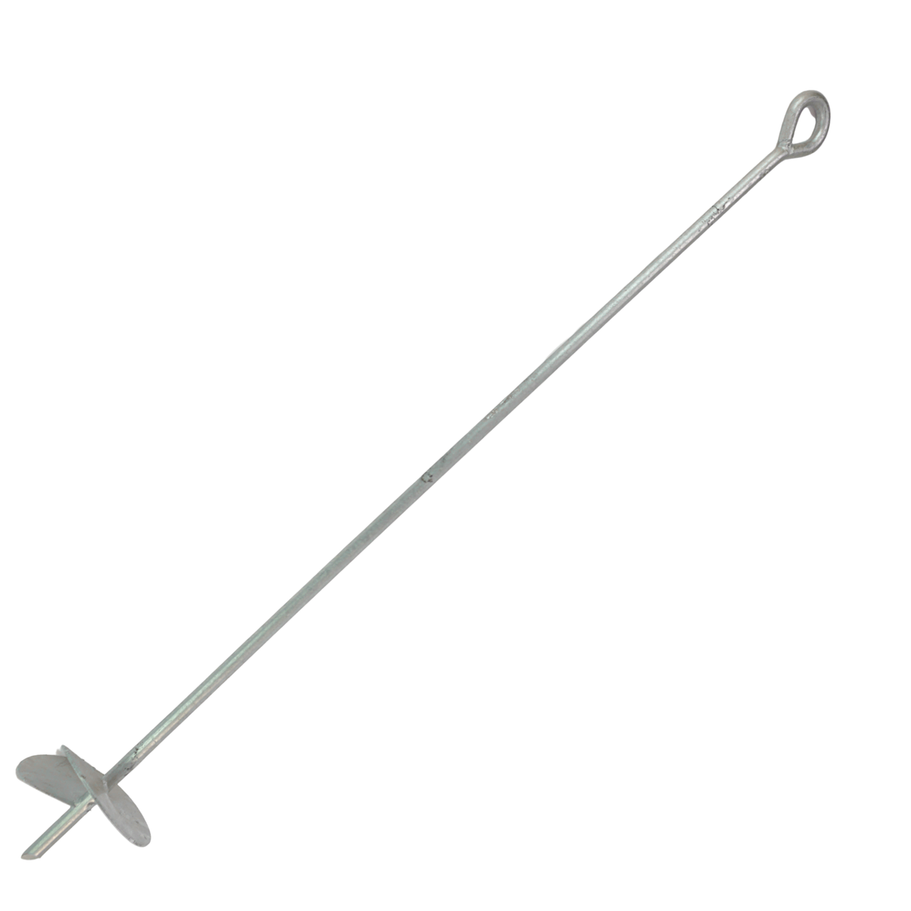 5/8" x 48" w/6" Helix GALVANIZED -Individual